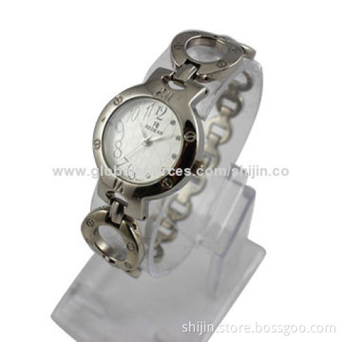 Fashionable Watch with Alloy Case, for Smart People, Silvery, Popular and Vogue, REDEAR, China